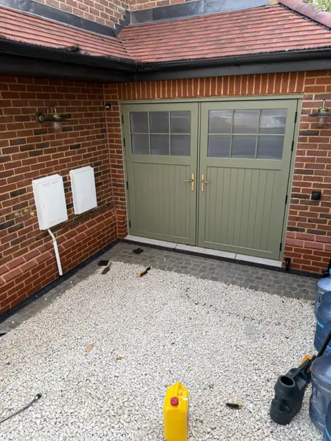 New build masonry clean in Harpenden, after cleaning by Renaco