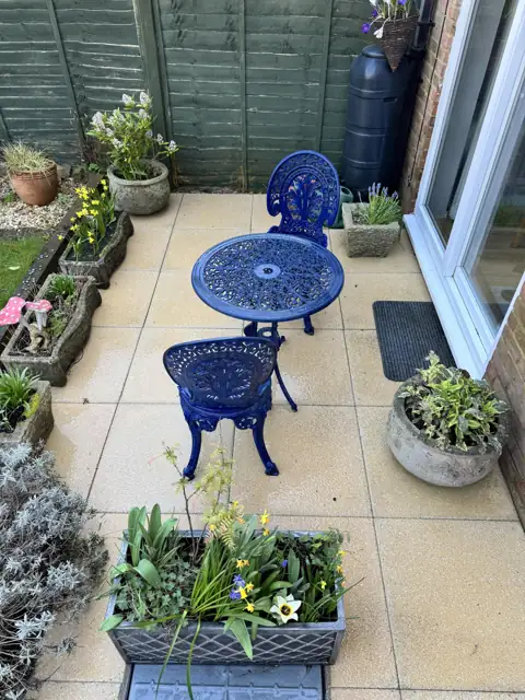Patio clean in Wheathampstead, after cleaning by Renaco